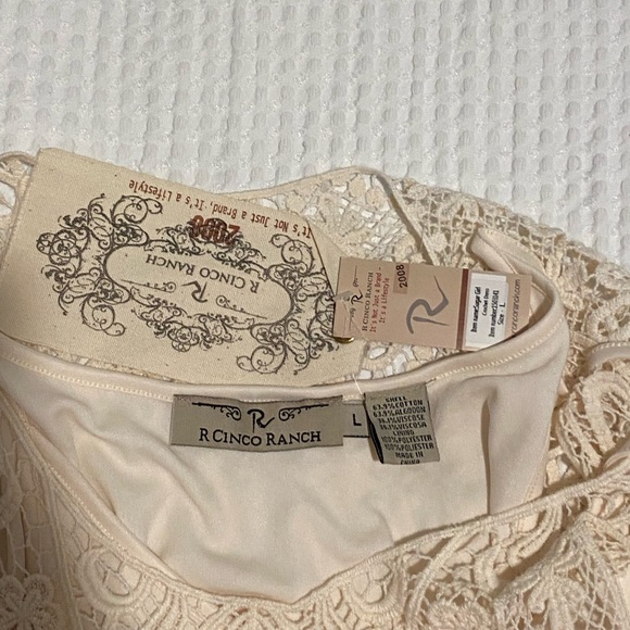 R Cinco Ranch Elegant Lace Overlay dress - Picture 5 of 11